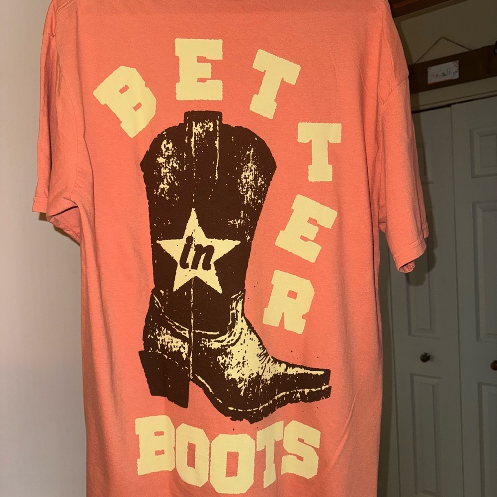 Thomas Rhett 2025 Better in Boots Tour Concert Tshirt